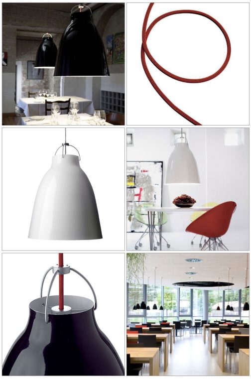 Light Years Design: Cecilie Manz Caravaggio Modern Pendant Lamp