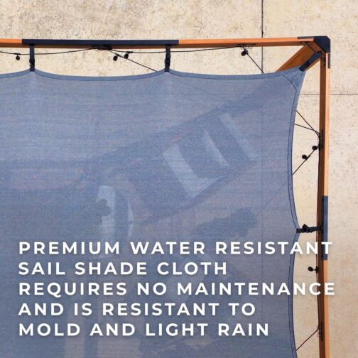 12x10 Brendan Sail Shade Pergola - Image 9