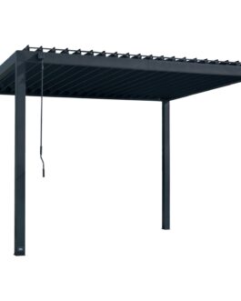 12×10 Sarasota Steel Louvered Pergola