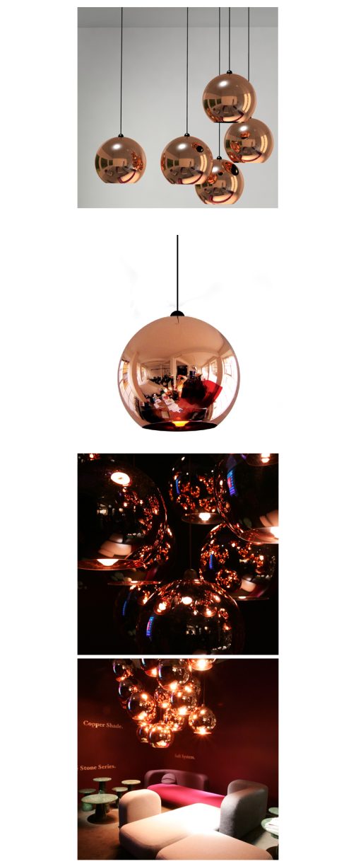 Copper Pendant - Pendants - Tom Dixon Copper Shade Lamps