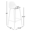 Kody Vegan Leather Bar & Counter Stool (Set of 2) - Image 5