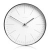 Max Bill Modern Office Wall Clock with Lines