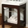 Empire Industries New York Collection 21 Inch Bath Open Console with Dark Cherry Finish - Image 2