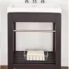 Empire Industries New York Collection 21 Inch Bath Open Console with Dark Cherry Finish