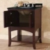 Empire Industries Open Empress Collection Contemporary Vanity with 2 Self-Closing Doors - Image 3