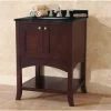Empire Industries Open Empress Collection Contemporary Vanity with 2 Self-Closing Doors - Image 2