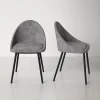 Holmes Vegan Leather Dining Chair (Set of 2)