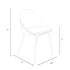 Holmes Vegan Leather Dining Chair (Set of 2) - Image 5
