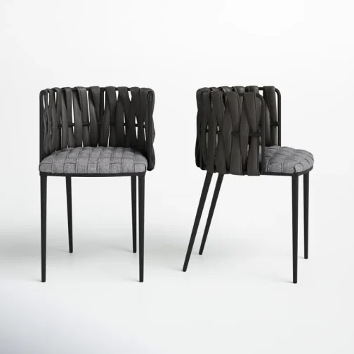 Tyrone Tufted Dining Arm Chair (Set of 2)