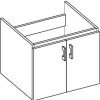 Empire Industries Daytona Collection 24 Inch Contemporary Vanity with Two door Cabinet Storage - Image 2