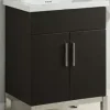 Empire Industries Daytona Collection 24 Inch Contemporary Vanity with Two door Cabinet Storage