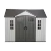 Lifetime 10×8 Plastic Side Entry Shed Kit W/ Floor & Windows - Image 2