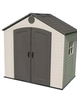 Lifetime 8×5 Storage Shed Kit W/ Floor & Window