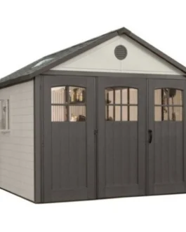 Lifetime 11×21 Storage Garage Kit W/ 9 Ft Wide Doors