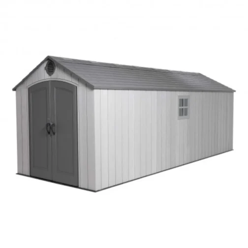 Lifetime 8×20 Plastic Storage Shed Kit