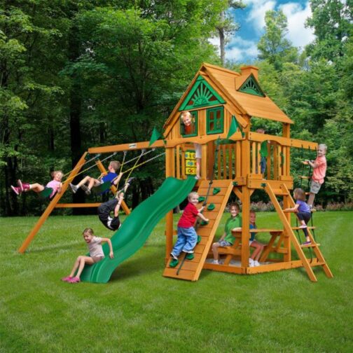 Gorilla Playsets Chateau Swing Set - Image 2
