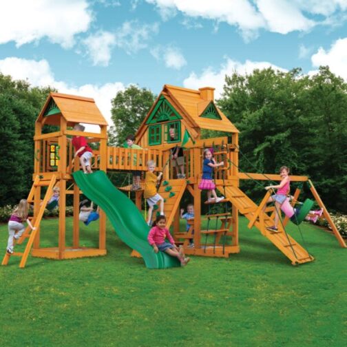 Gorilla Playsets Pioneer Peak Swing Set - Image 2