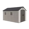 Lifetime 8×12.5 Plastic Storage Shed Kit W/ Floor