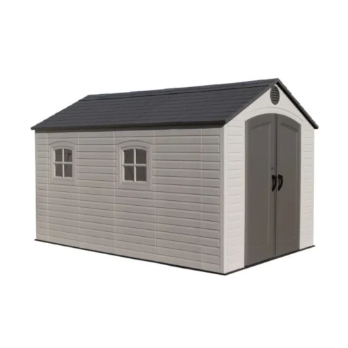 Lifetime 8×12.5 Plastic Storage Shed Kit W/ Floor