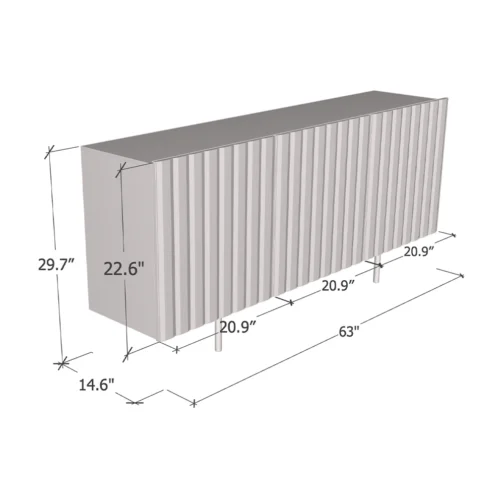 Pilar 03 Sideboard - Image 2
