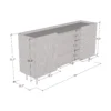 Dalia 2D3SZ Sideboard - Image 2