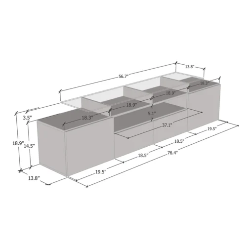 Evora TV Stand - Image 2