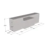 Excelente WH-01 Fireplace TV Stand - Image 2