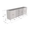 Brandy 3D3S Sideboard - Image 2