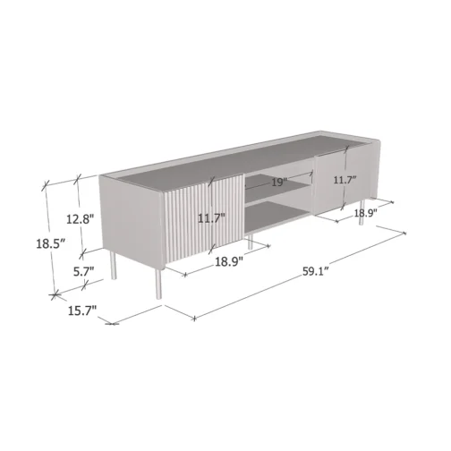 Brandy 2D TV Stand - Image 2