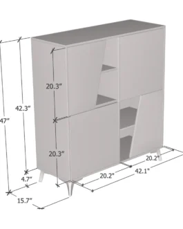 Kwadrat Sideboard 4D