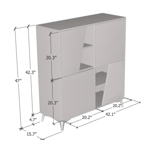 Kwadrat Sideboard 4D - Image 2