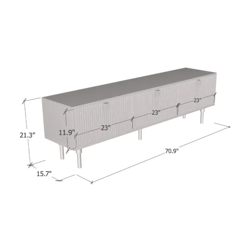 Dorset 01 TV Stand - Image 2