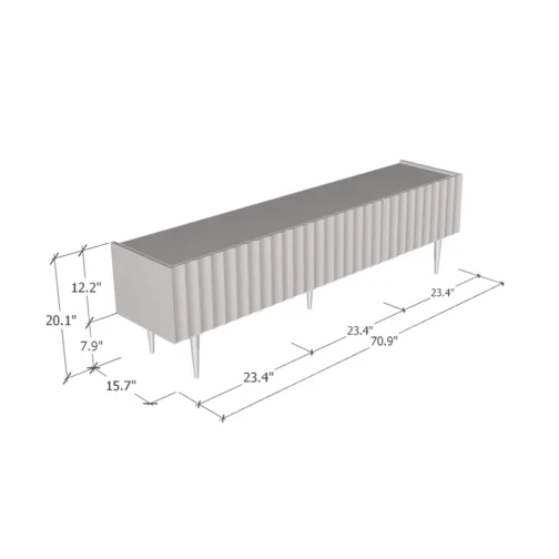 Arcos 02 TV Stand - Image 2