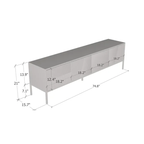 Debora 01 TV Stand - Image 2