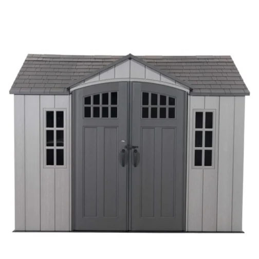 Lifetime Rough Cut 10×8 Outdoor Storage Shed - Image 2