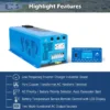 4000W DC 48V Split Phase Pure Sine Wave Inverter With Charger UL1741 Standard - Image 3