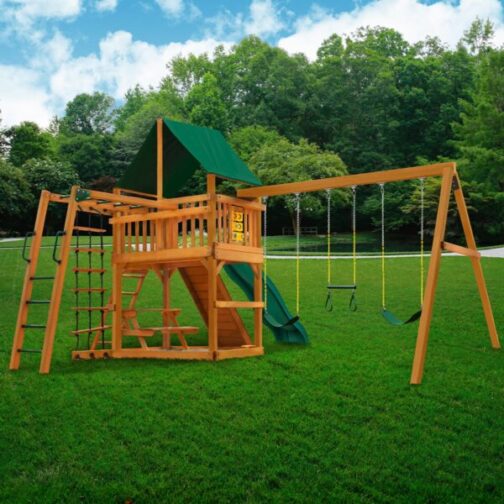 Gorilla Playsets Navigator Swing Set - Image 2