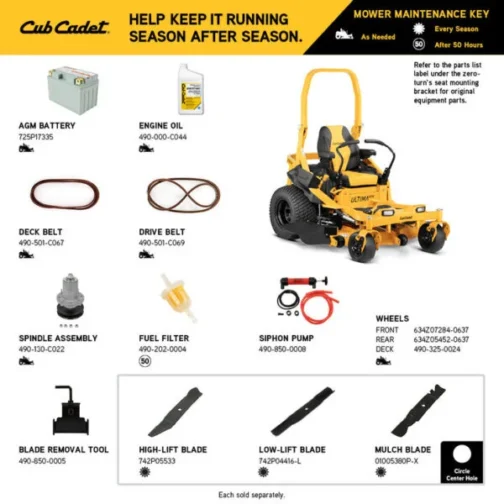 Cub Cadet Ultima Series ZTX5 54 54-in. 25 HP (2023) - Image 5