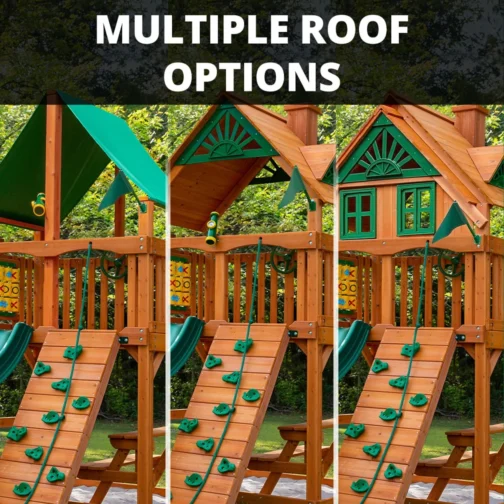 Gorilla Playsets Chateau Swing Set - Image 7