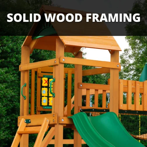 Gorilla Playsets Pioneer Peak Swing Set - Image 7