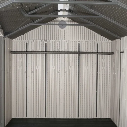 Lifetime 17.5×8 Dual Entry Plastic Shed Kit W/ Floor & Windows - Image 4