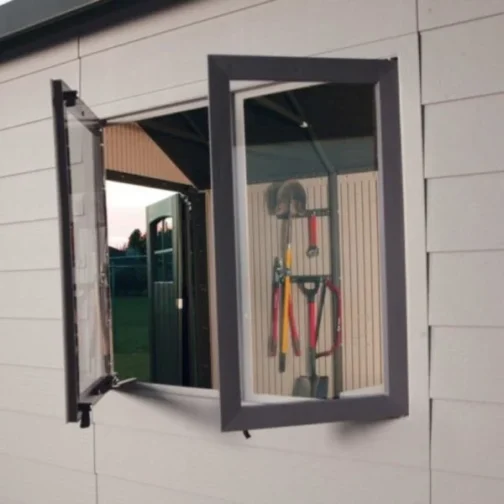 Lifetime 11×23.5 Plastic Storage Shed Kit - Image 6