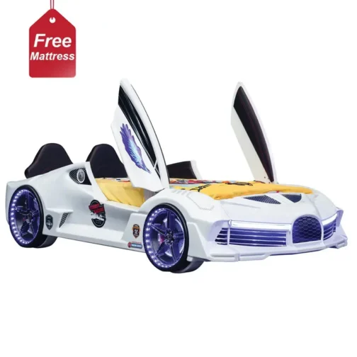 Aero Premium Race Car Bed w/ Free Mattress - Image 2