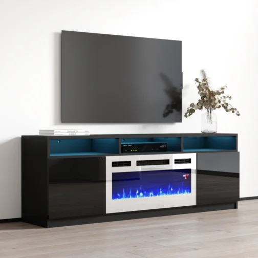 Reno WH05 Fireplace TV Stand - Image 3