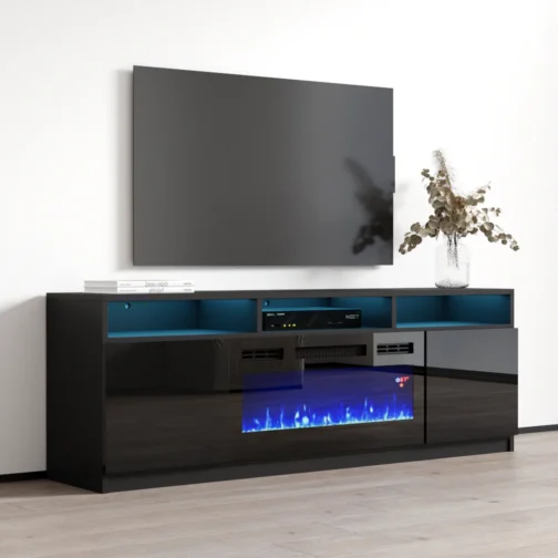 Reno BL05 Fireplace TV Stand - Image 3