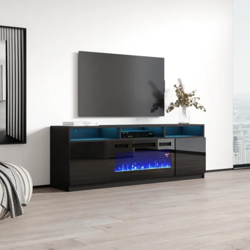 Reno BL05 Fireplace TV Stand - Image 4