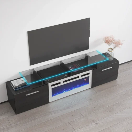 Rova WH-EF Fireplace TV Stand - Image 5