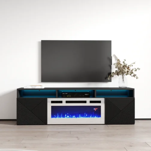 Giza WH-EF Floating Fireplace TV Stand - Image 6