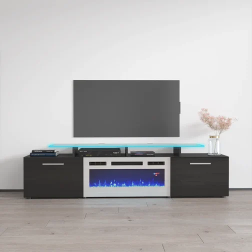 Rova WH-EF Fireplace TV Stand