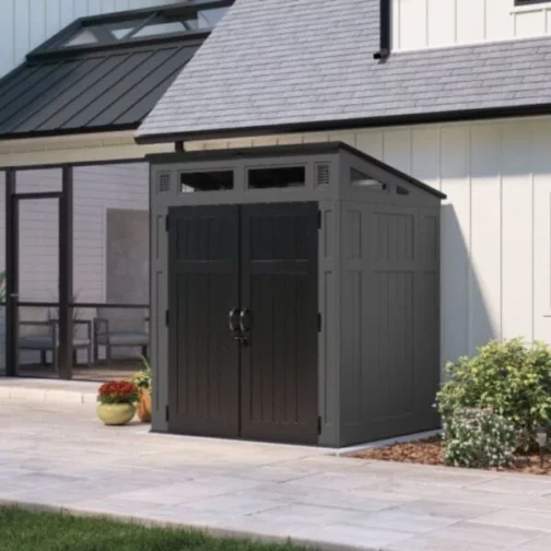 Suncast Modernist® 6 ft. x 5 ft. Storage Shed - Image 4